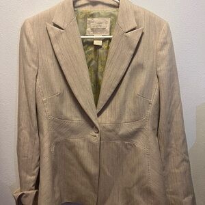 Aura Taupe Blazer Jacket